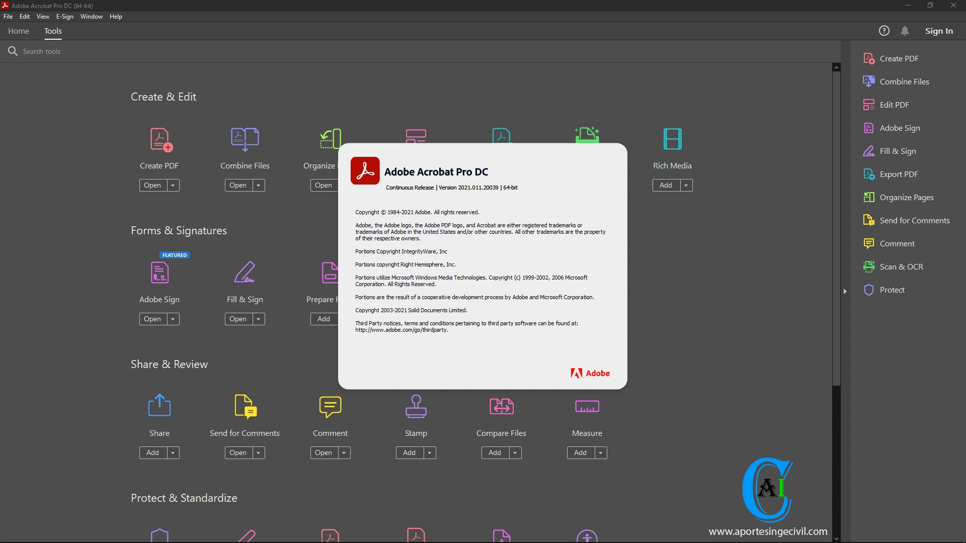 Adobe Acrobat Pro DC 2021 Instalacion Completa